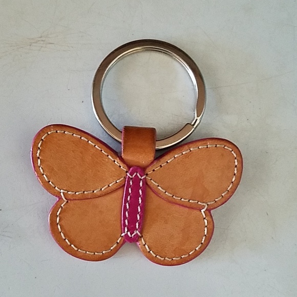 Coach Accessories - Coach leather butterfly key fob Coach Accessories - Coach leather butterfly key fob